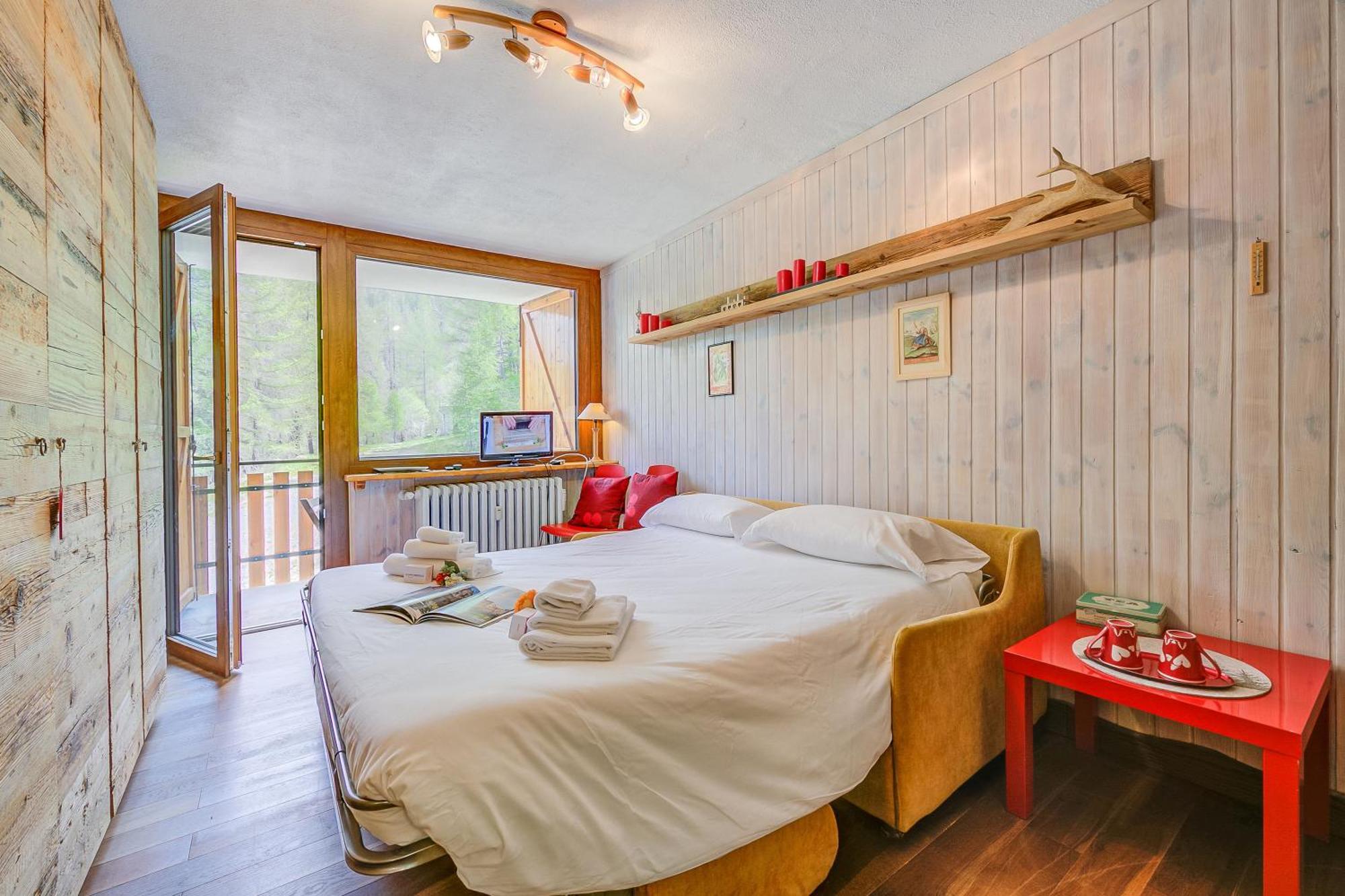 Studio Abete Rosso 500M From Ski - Happy Rentals Oulx Exteriér fotografie
